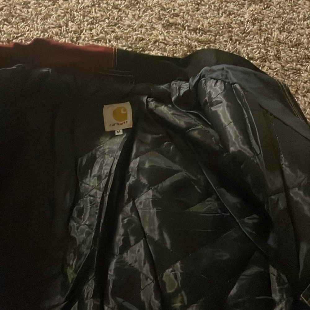 Carhartt WIP Patchwork Duck Detroit Style Jacket - Picture 3 of 6